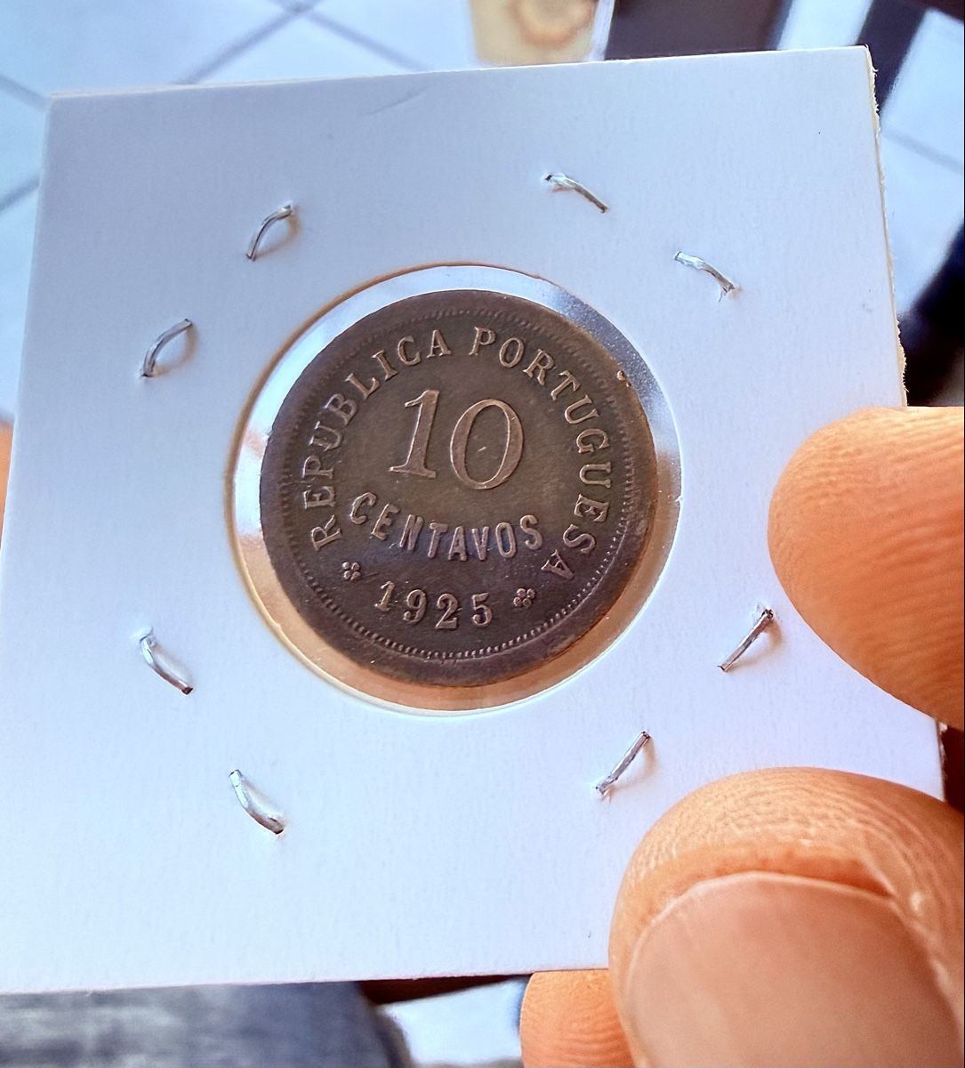 Toutes les monnaies: 10 Centavos Portugal 1925!!! – D'occasion à Oberentfelden par NunoLouro 1