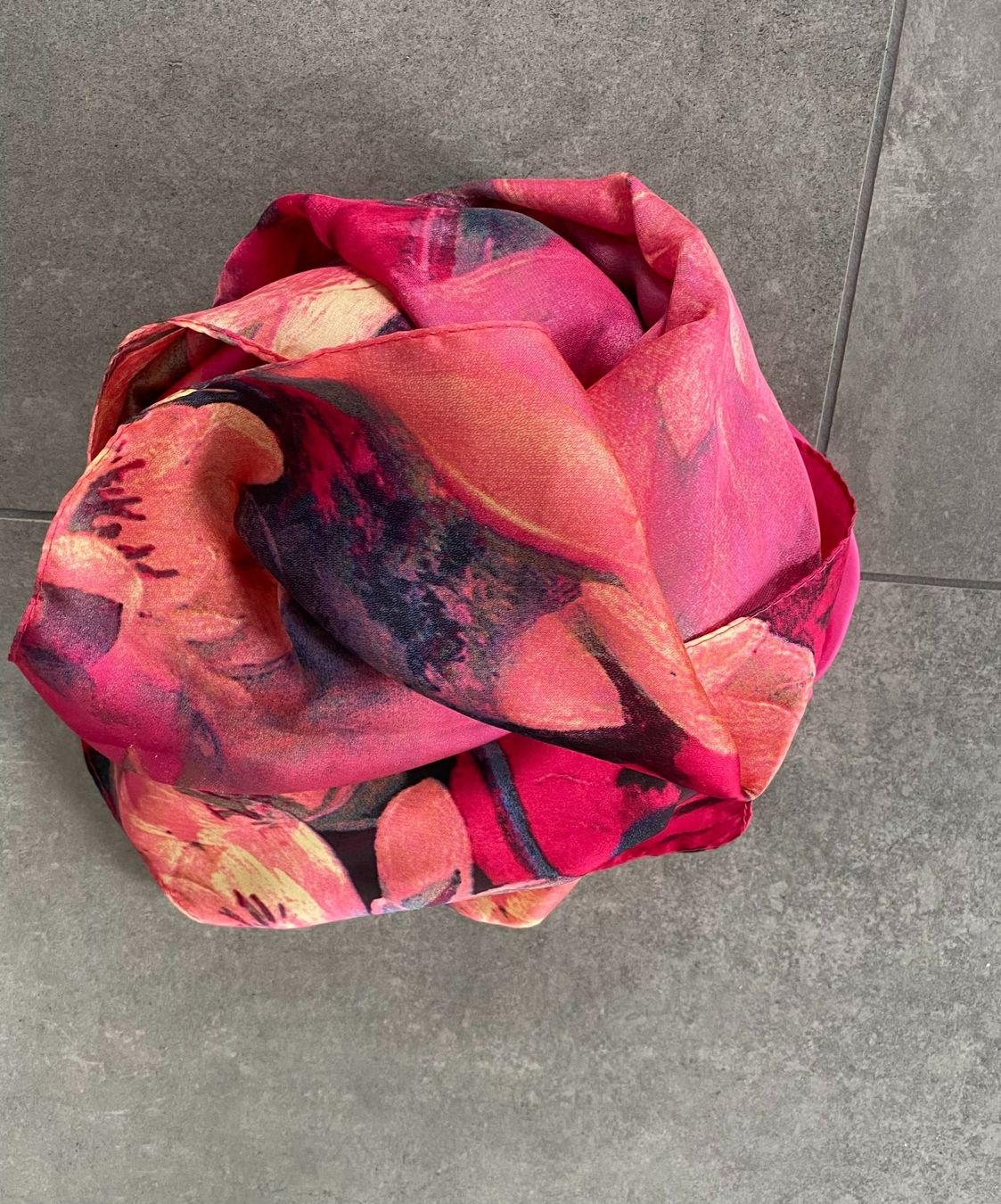 Foulards, Tücher & Schals: Wunderschöner Sommerschal,gross ,pink gemustert,NEU – Neu (gemäss Beschreibung) aus Sarmenstorf von Nathi013 4
