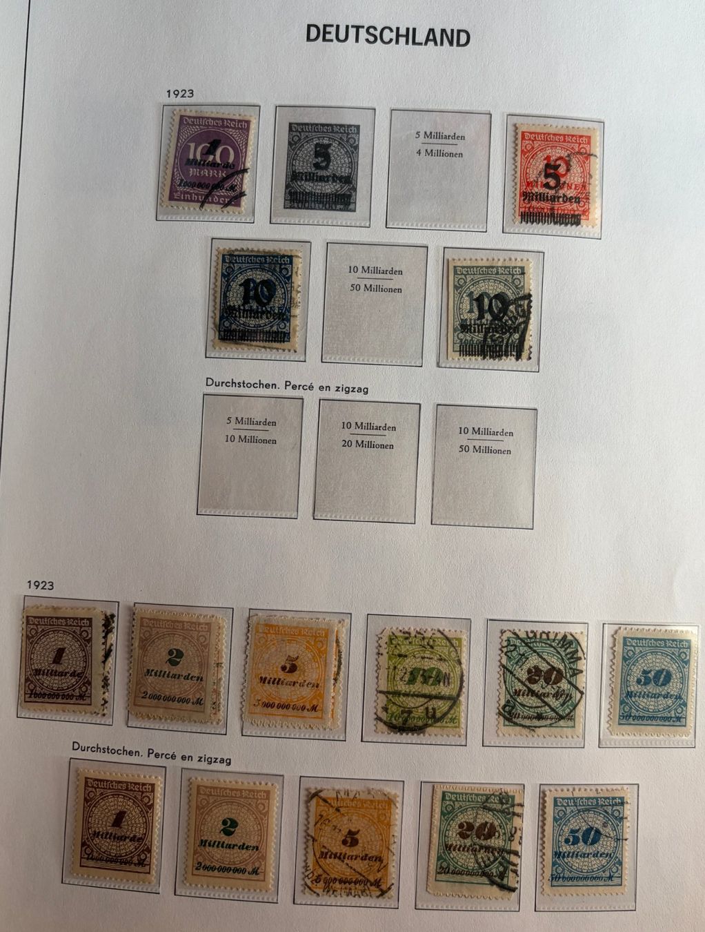 Tutti i francobolli: Briefmarken Deutsches Reich – Usato da Dotzigen venduto da ser_8hp9