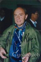 Michel Blanc (1952-2024) Schauspieler - Autogramm