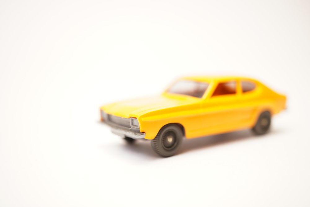 Modèle Réduit WIKING 1/87 Ford Capri Orange - Référence AR164 - Occasion