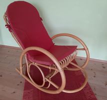 Rattan Schaukelstuhl