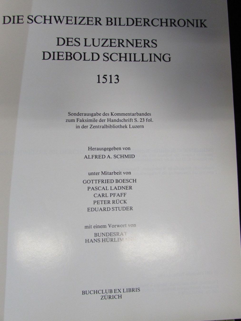 Libri: Bilderchronik Diepold Schilling 1513 – Nuovo (secondo la descrizione) da Walchwil venduto da Shells1 8
