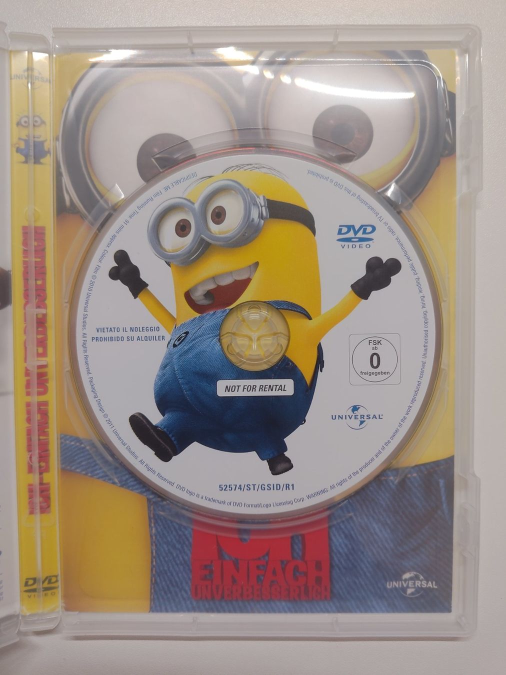 Tutti i DVDs: Ich einfach unverbesserlich – Usato da Liestal venduto da Kratzilla 1