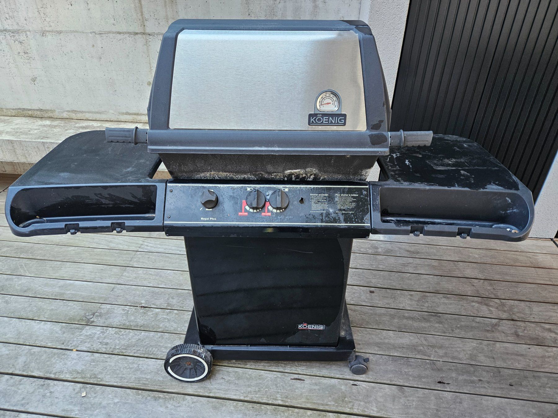 Griglie: König Royal Plus Gasgrill – Difettoso da Herrliberg venduto da Jummi