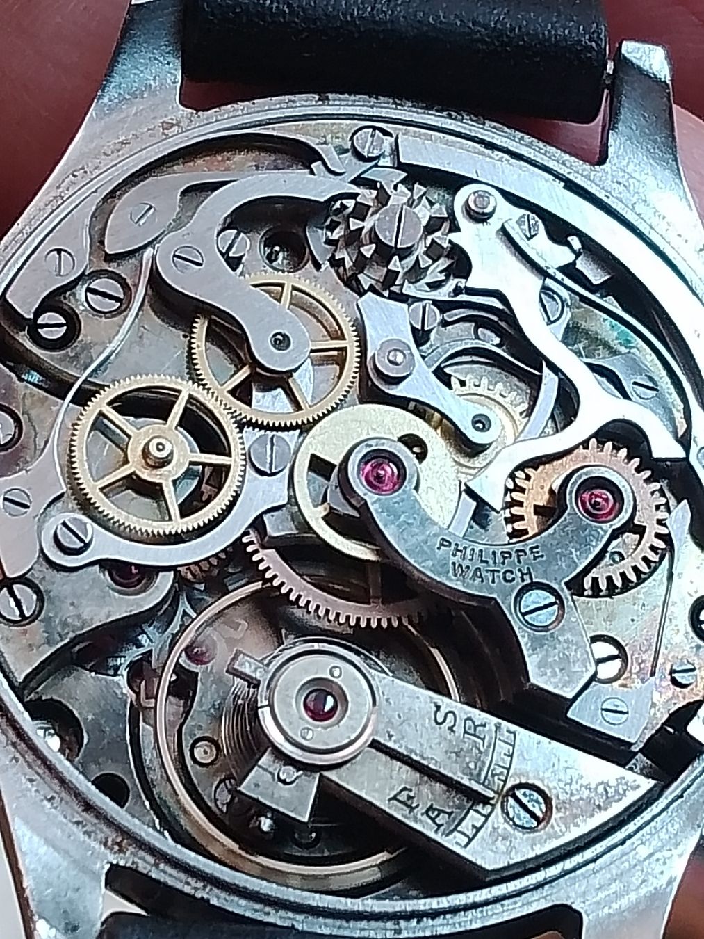 Swiss Orologi: Philippe Cronografo Stahl 36mm läuft  – Usato da Agno venduto da sam2608 5