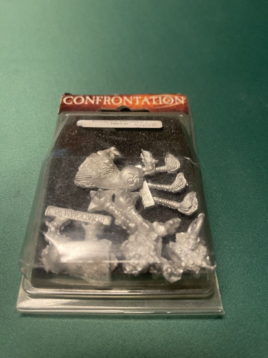 Figurines: Confrontation Rackham - Bougre sur Razorback New – Neuf avec emballage d'origine à Wettingen par TheCenturion