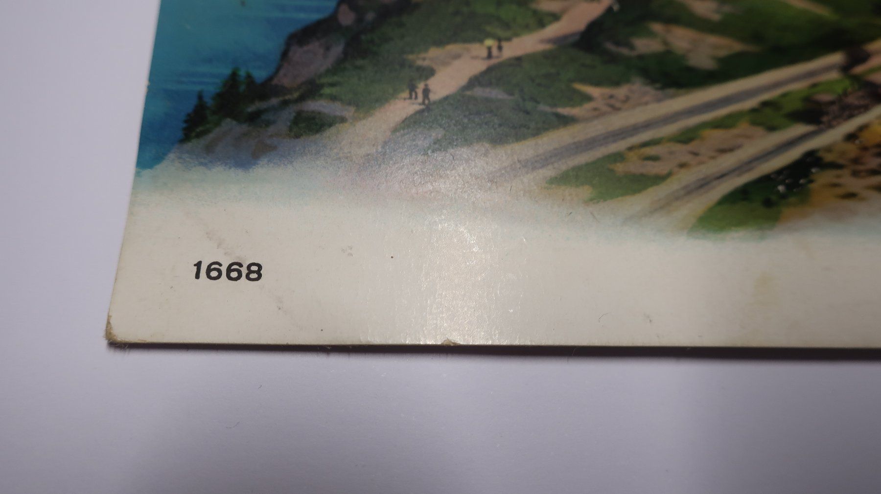 Ansichtskarten: Gruss vom Rigi  N° 1668 – Defekt aus Cormoret von Pascalll2001 6