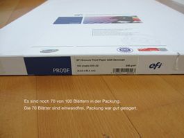 EFI 4245 Foto-/ Proofpapier Semimatt 245g grosses Format A2