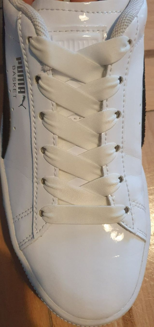 Puma Damenschuhe: Neue PUMA Sneaker 'Basket Bow' zweifarbig Gr. 36 – Neu (gemäss Beschreibung) aus St. Gallen von rid_2fs2 7