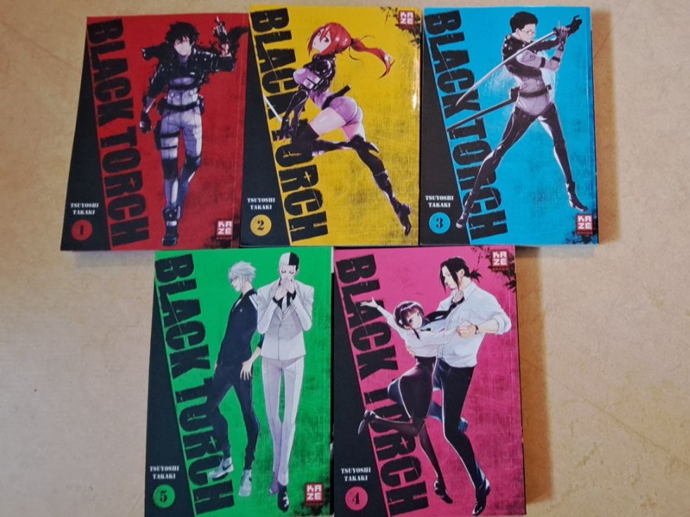 Fumetti: Black Torch 1-5 – Usato da Alterswil FR venduto da bigbosss82