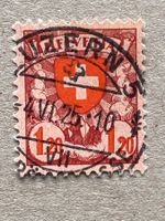 164.2.01a HFLVETIA, Top Vollstempel Luzern
