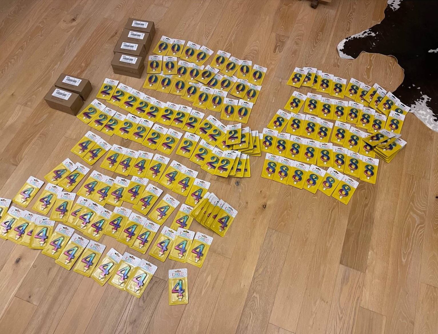 Candele: 187 Stück Geburtstagskerzen – Usato da Oftringen venduto da J_Zi 1