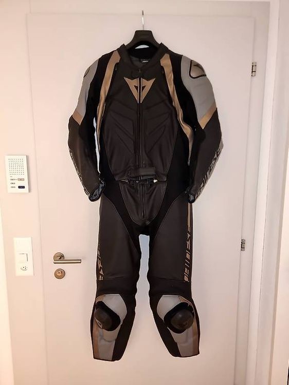 Motorradkombi Dainese Avro Motorrad Lederjacke Dainese Avro