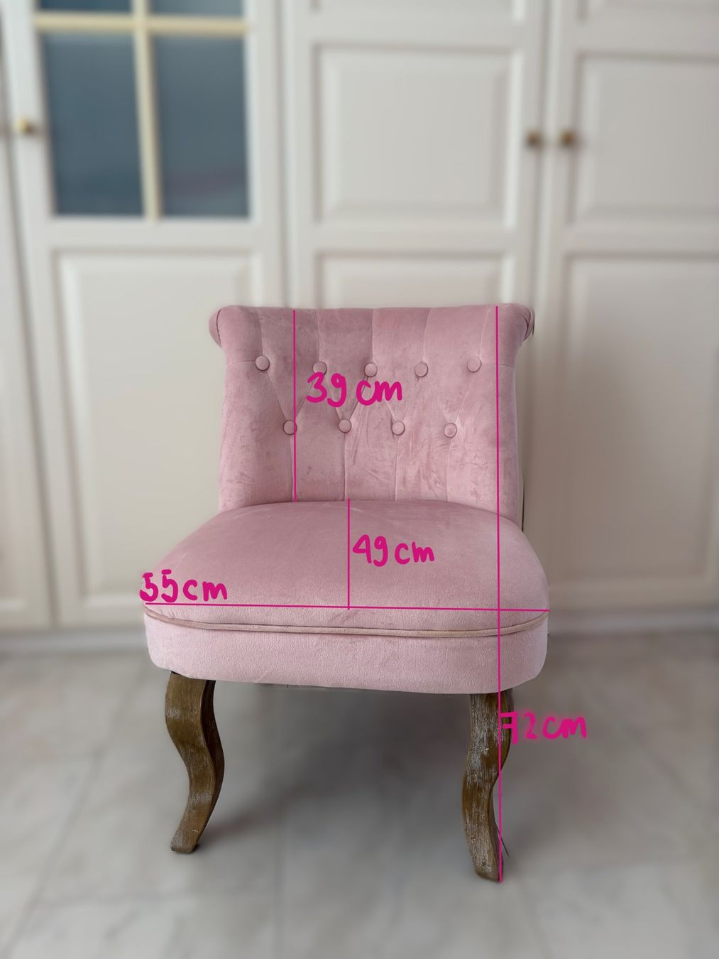 Sessel: Rosa Sessel – Neu (gemäss Beschreibung) aus Muri AG von sabri_25 1
