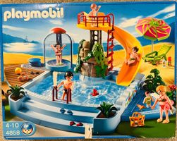 Playmobil Family Fun Wasserrutschen-Pool 4858 neuwertig