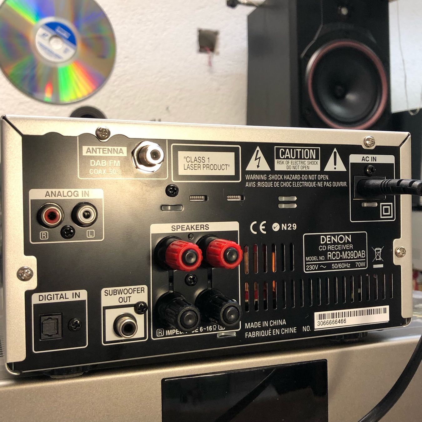 Denon Receiver: Denon HiFi-Anlage Modell RCD-M39 DAB – Gebraucht aus Neerach von Arbimus 3