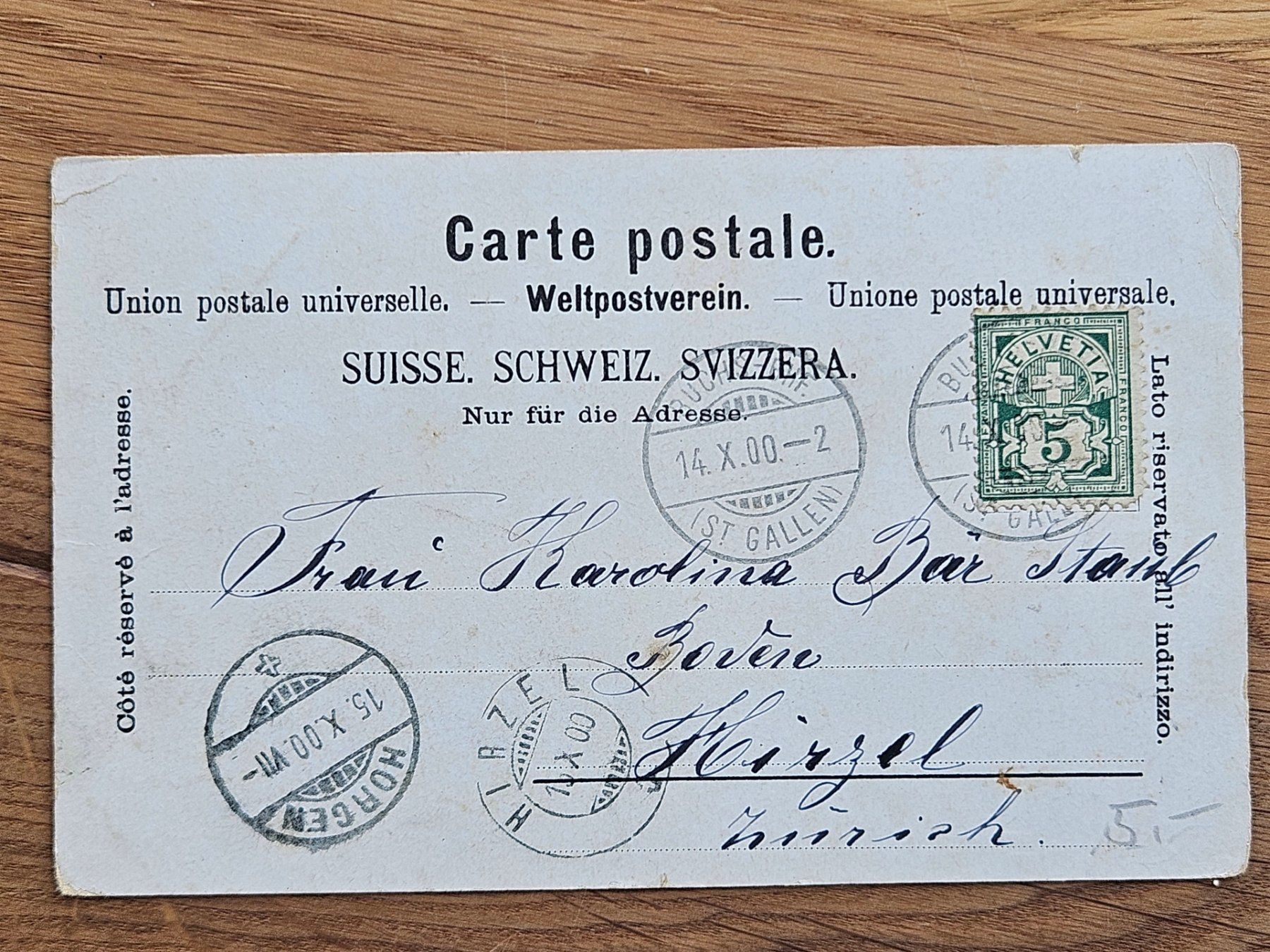 Grafica & Litografie: Litho Werdenberg 1900 ab 5.-- – Usato da Buttikon SZ venduto da Marcelr 1