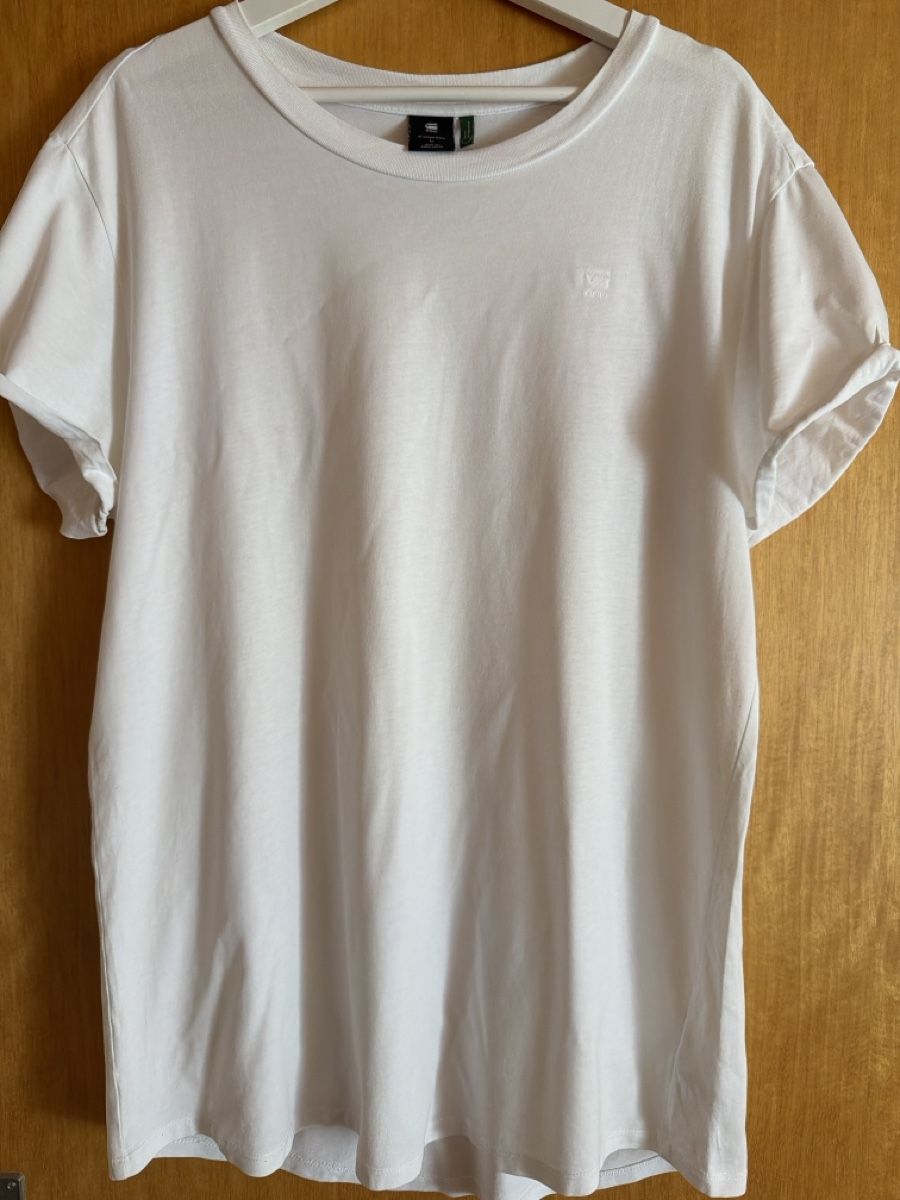 G-Star T-shirt: G-Star T-Shirt weiss Grösse L – Usato da Hauptwil venduto da Tifosi92