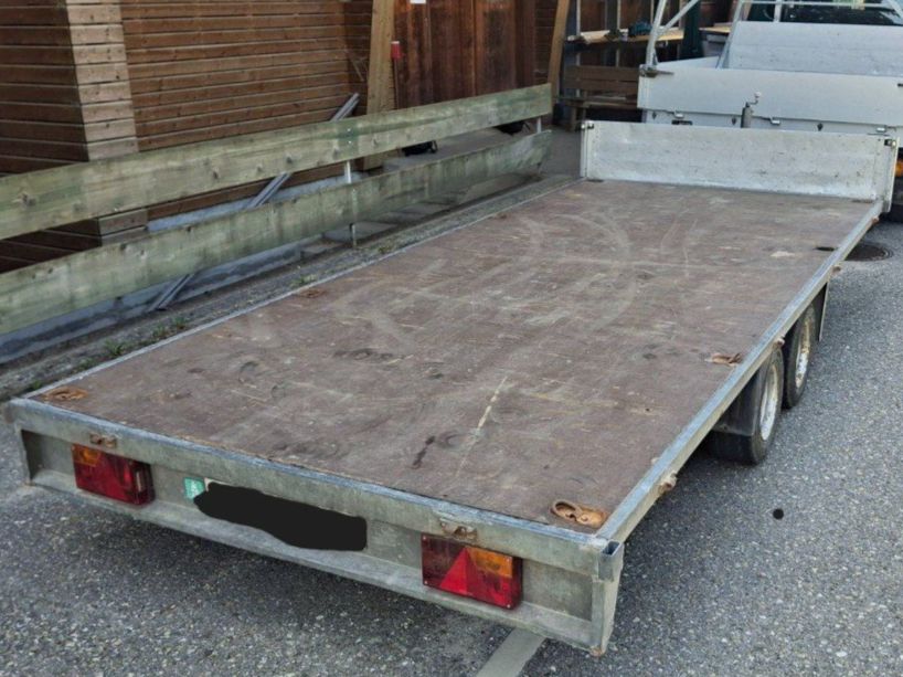 Humbaur Anhänger: Anhänger Humbauer HN – Gebraucht aus Aeschau von HHE683 4
