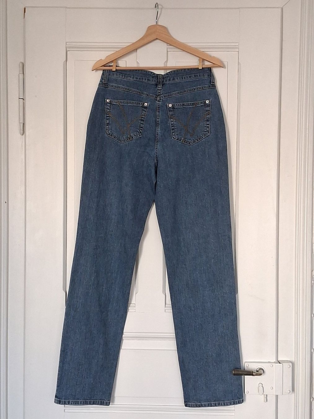 Jeans: MAC Jeans Blau Stella Gr. 40 / 34 – Gebraucht aus Ried-Brig von Zzyzx 2