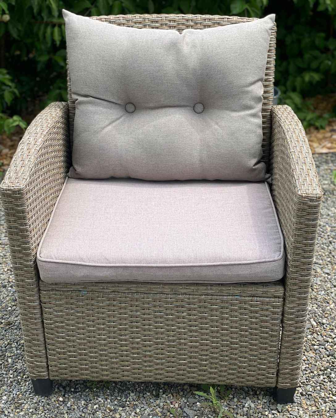 Divani: Gartenlounge aus Polyrattan – Usato da Perlen venduto da Ginko1912 1