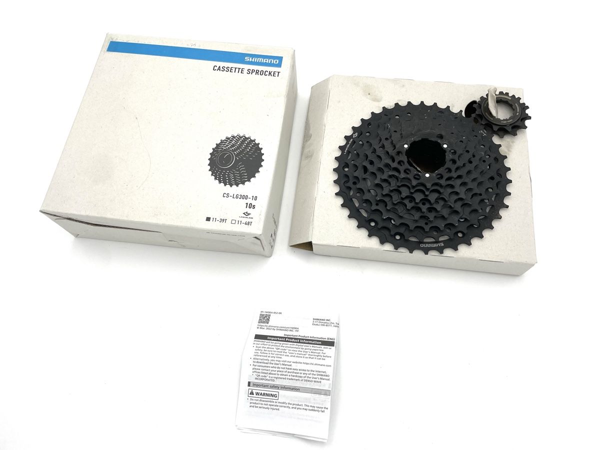 Pezzi di ricambio: Shimano Kasette CS-LG300-10 Linkglide – Nuovo e nell'imballaggio originale da Solothurn venduto da VintageVelo81