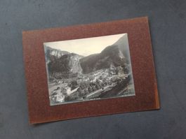 Altes Foto Thusis, ca 1907