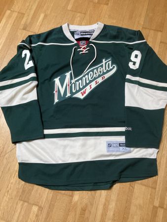 Reebok Minnesota Wild Pominville 29 NHL Trikot Grösse XL