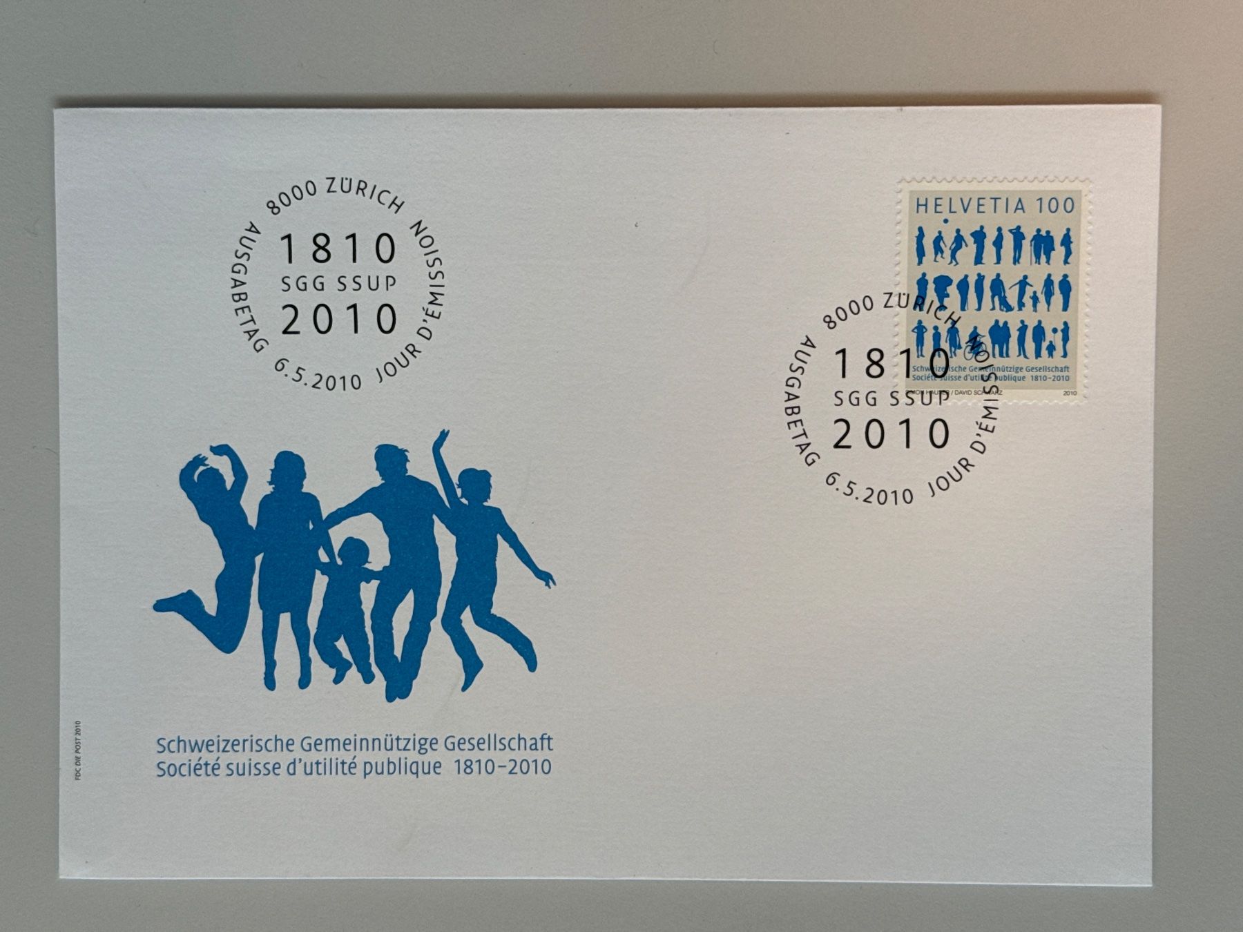 Tous les timbres: 2010 Schweizerische Gemeinnützige Gesellschaft – D'occasion à Küssnacht am Rigi par POSTOMASTER