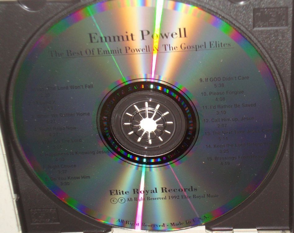 CD: the Best of Emmit Powell – Usato da Unterbäch venduto da rubicon2012 4