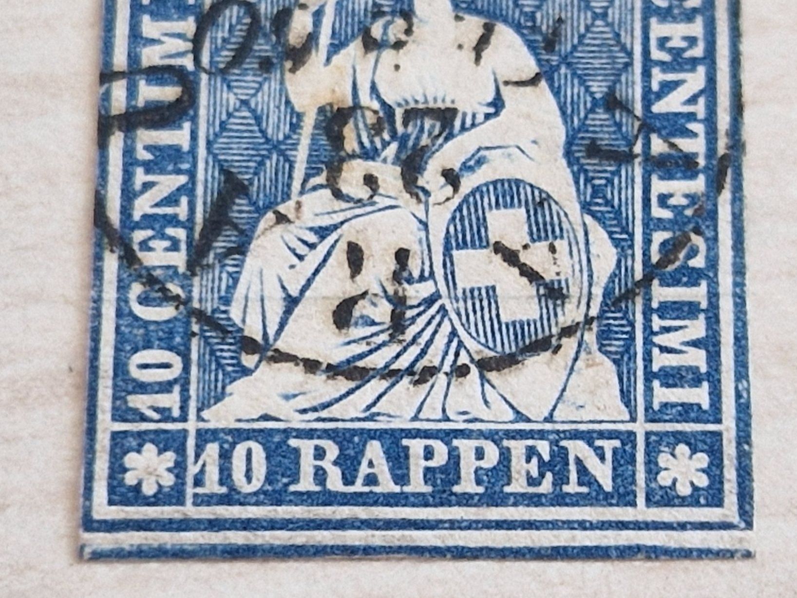 Alle Briefmarken: Strubel 23G, AARAU, ab 1.- – Gebraucht aus Burgdorf von Glossy01 3