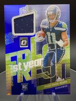 Panini Optic 1st Year Patch Hyper Blue Jaxon Smith-Njigba