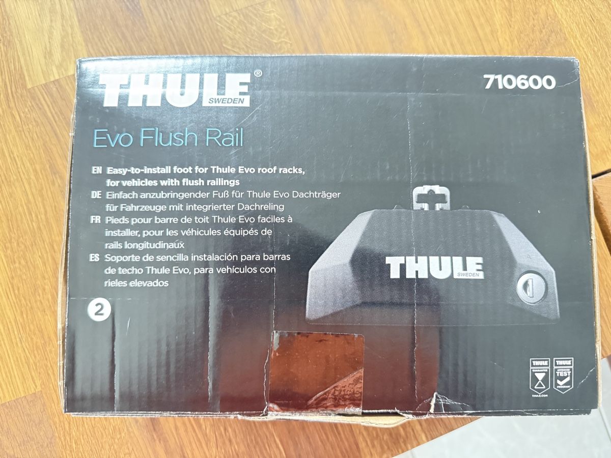 Thule Portapacchi: Thule Evo Flush Rail 710600 – Usato da Sins venduto da Petsi7