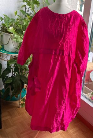 Sublime tunique GHUNGROO fuchsia effet froissé ONESIZE NEUVE