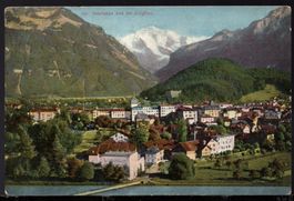 Interlaken und die Jungfrau  1904