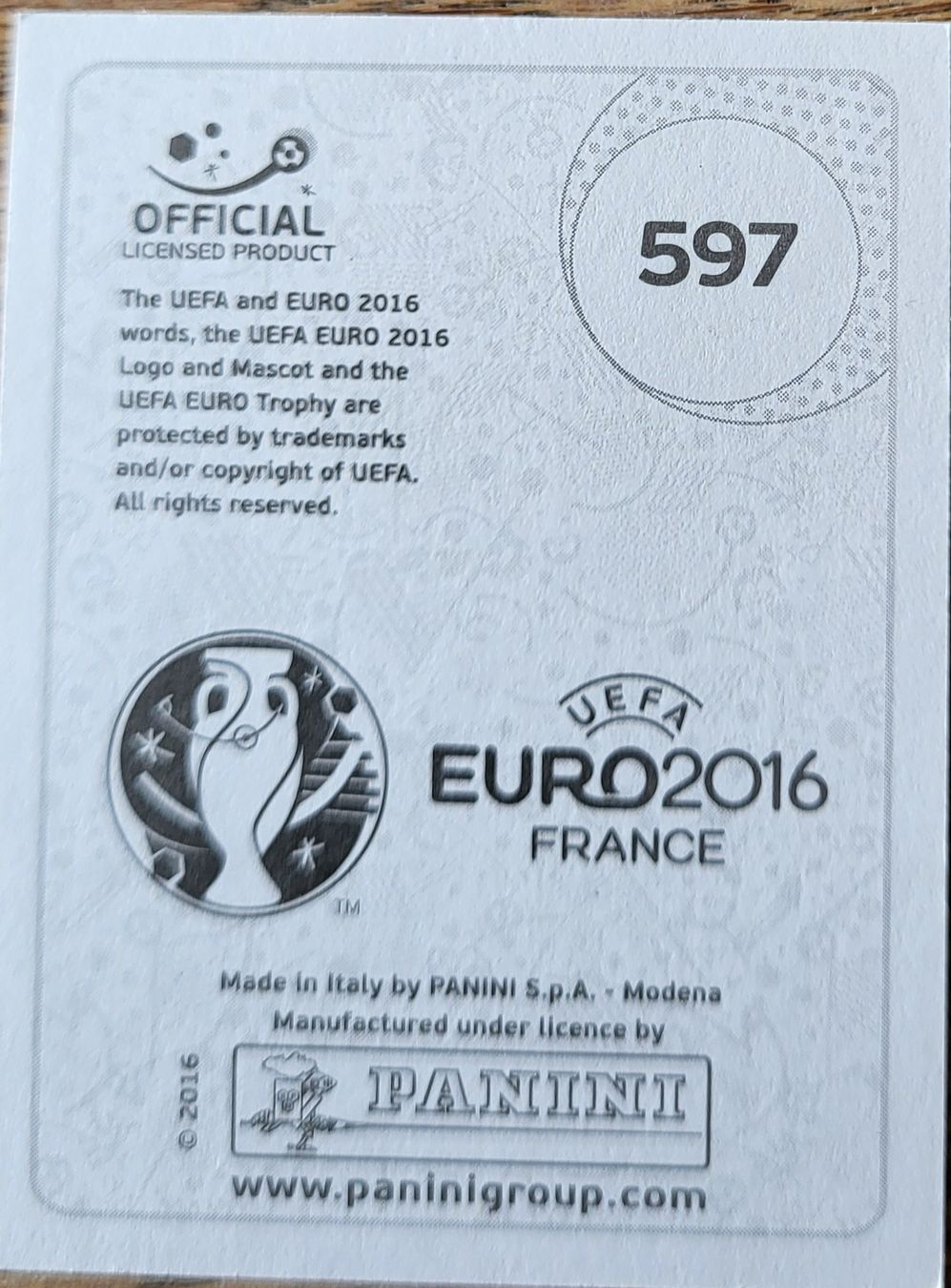 Panini Carte collezionabili: EM 2016 Cristiano Ronaldo – Nuovo (secondo la descrizione) da Koppigen venduto da Jsimsala 1
