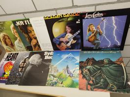 10 Schallplatten Konvolut Rock Pop Jazz ec..