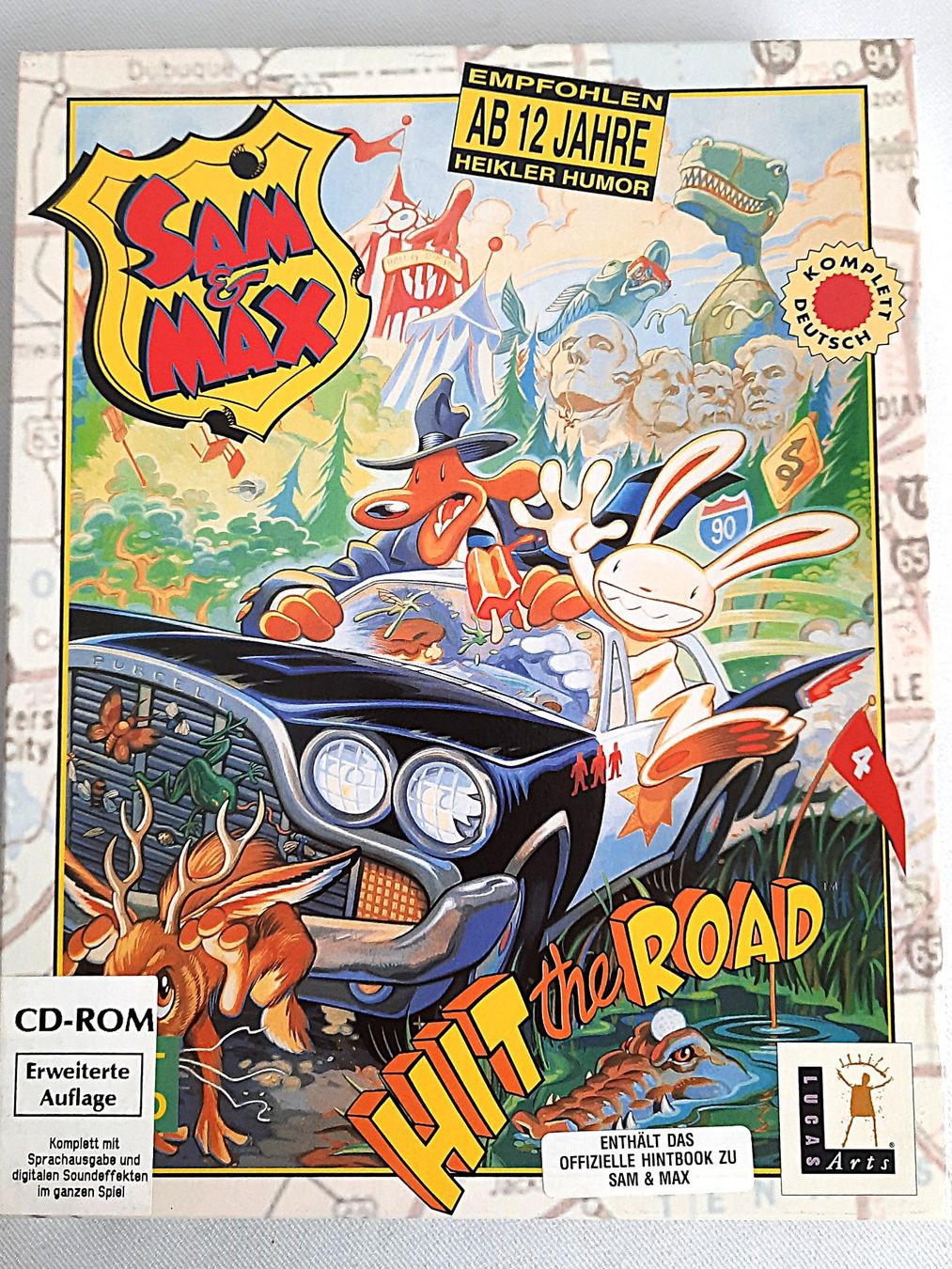 Giochi: SAM AND MAX Hit the road PC-Spiel – Usato da Beinwil am See venduto da Restwert_Beinwil 1