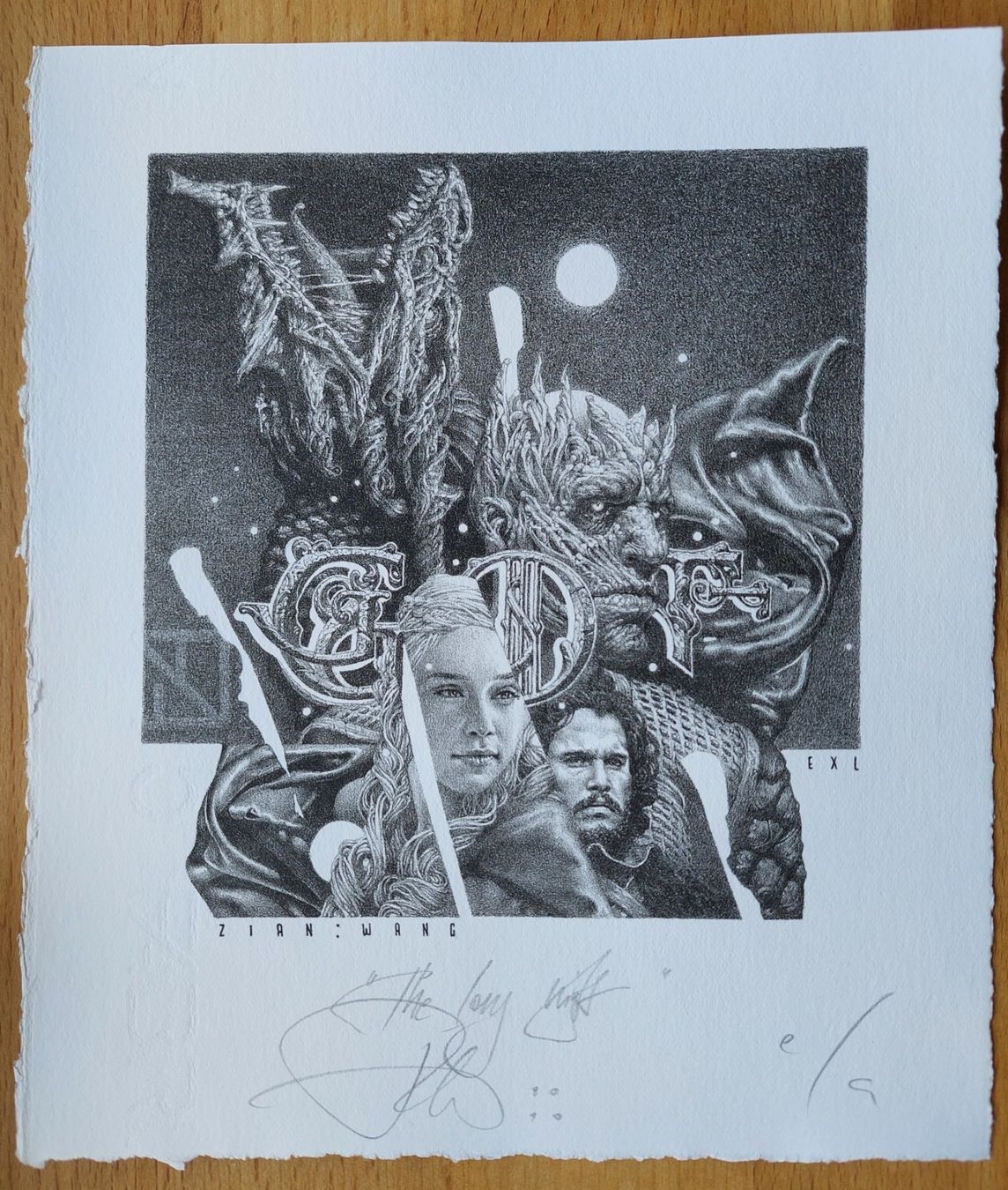 Grafiken & Lithographien: Exlibris Peter Chinovsky - Original Lithographie signiert – Gebraucht aus Obfelden von Exlibris-Art
