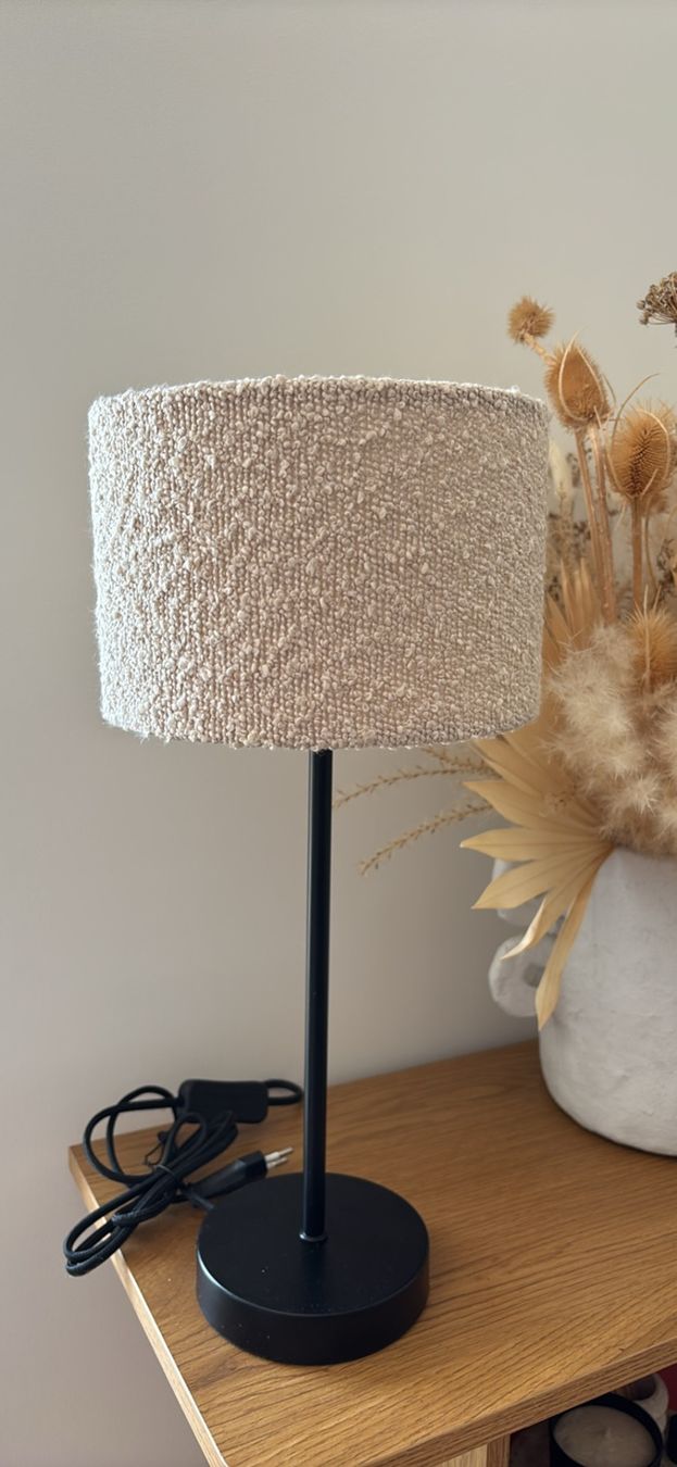 Lampade: Lampe de table design beige noir – Usato da Bulle venduto da lfr_gfx8 1