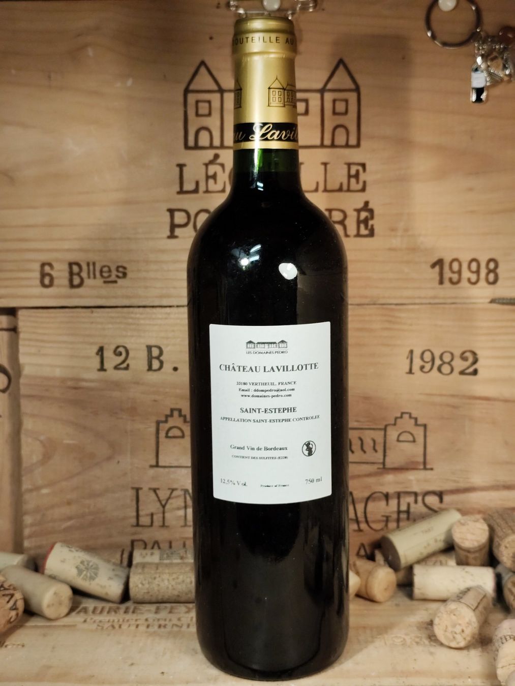 Vino: 2007 Saint Estephe Chateau Lavillotte – Nuovo (secondo la descrizione) da Büsserach venduto da Vintage-vins 2