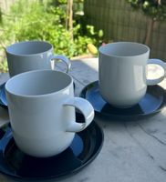 3er Set Rosenthal Studio-line Mug/Tassen mit Untertassen