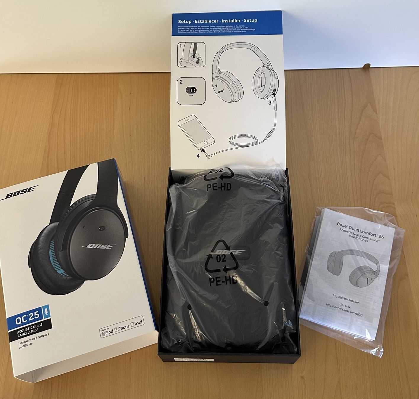 Bose Cuffie: Bose - QuietComfort 25 / 715053-0010 – Usato da Dielsdorf venduto da Empowered 1
