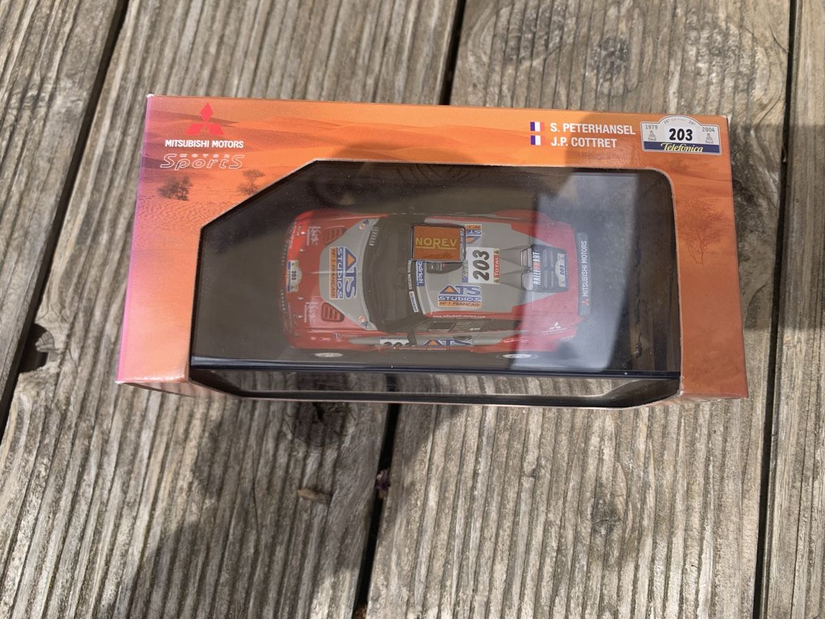 Norev Modellautos: Norev Mitsubishi Pajero Evolution Dakar 2004 - 1/43 Scale – Neu und originalverpackt aus Nods von Lupo5 3