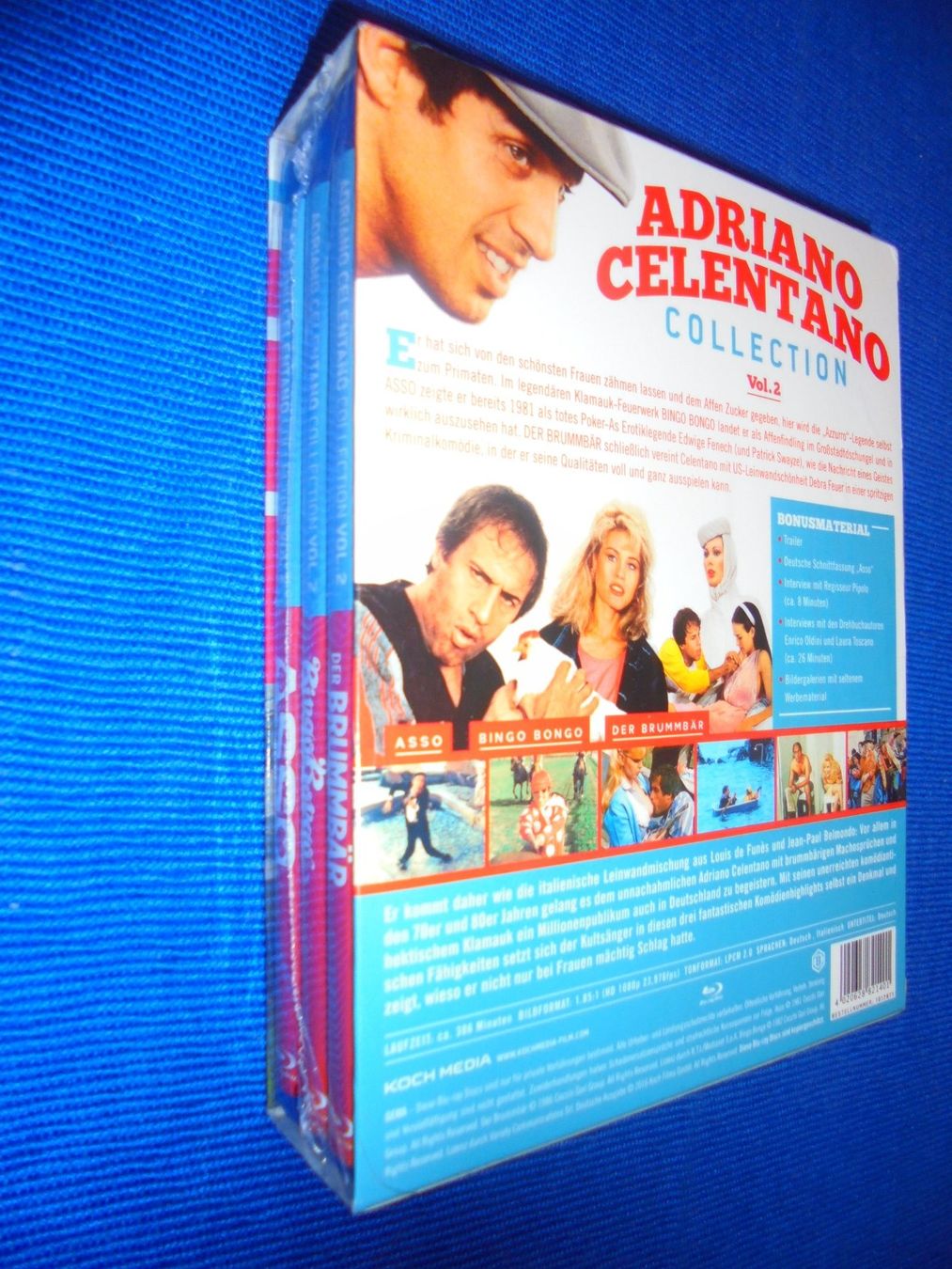 Alle DVDs: Adriano Celentano Box / blu-ray / 3 DISC HD – Neu und originalverpackt aus Wattenwil von Firebird1 5