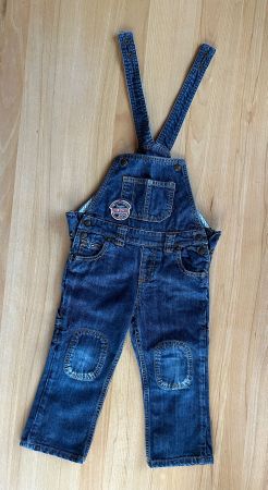 Baby Jeans-Latzhosen Grösse 92