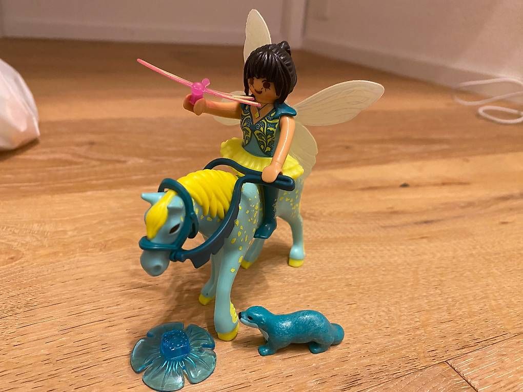 Spielzeuge: PLAYMOBIL 9137 Wasserfee mit Pferd Aquarius – Gebraucht aus Steinach von Susansung 1
