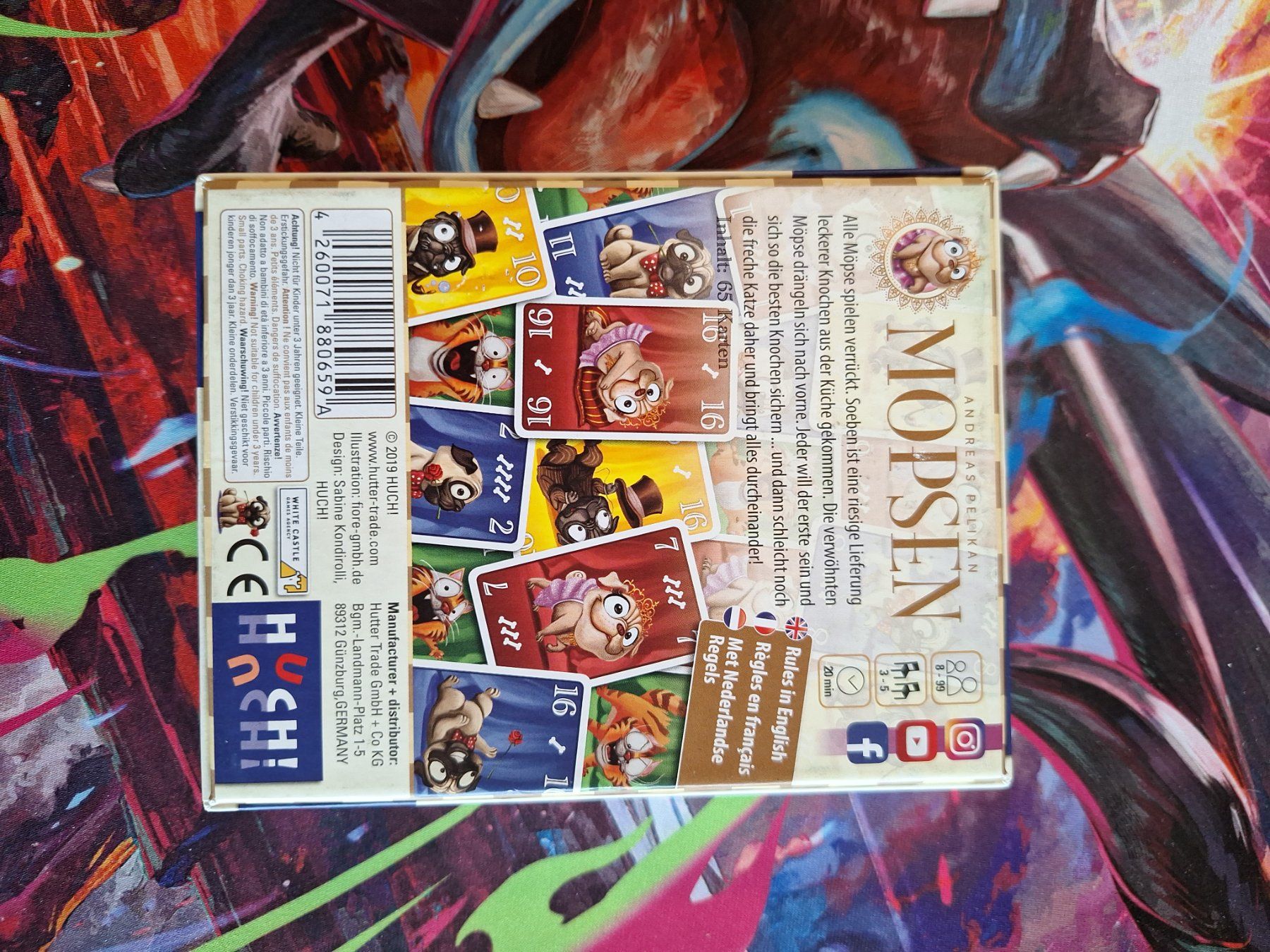 Giochi: Mopsen Huch - Kartenspiel – Usato da Altstätten SG venduto da GGsGameshop 4