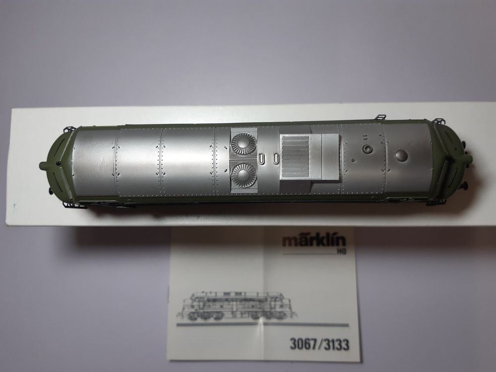 Locomotive Märklin H0 3137 – Diesel Littra Di 3a Des NSB, Occasion